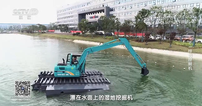 央视专题，深度揭秘银河集团9873cm智能“不一样的挖掘机”