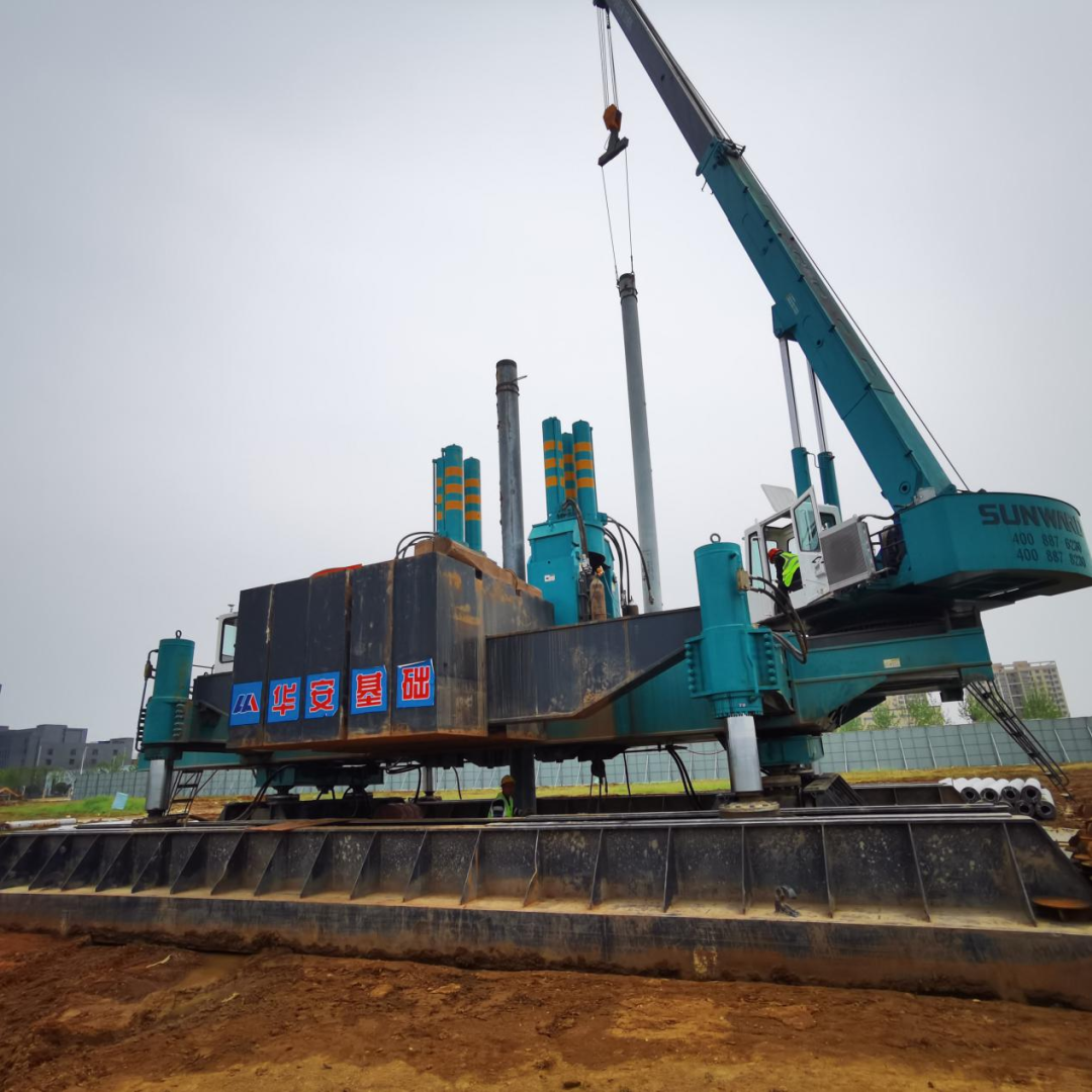 20天，800多根桩基！华安基础又受褒奖