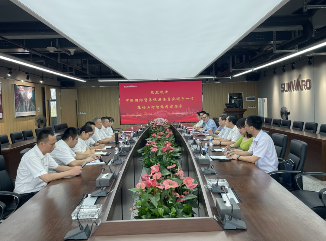 中国国际业务推进委员会辅导一行调研银河集团9873cm智能