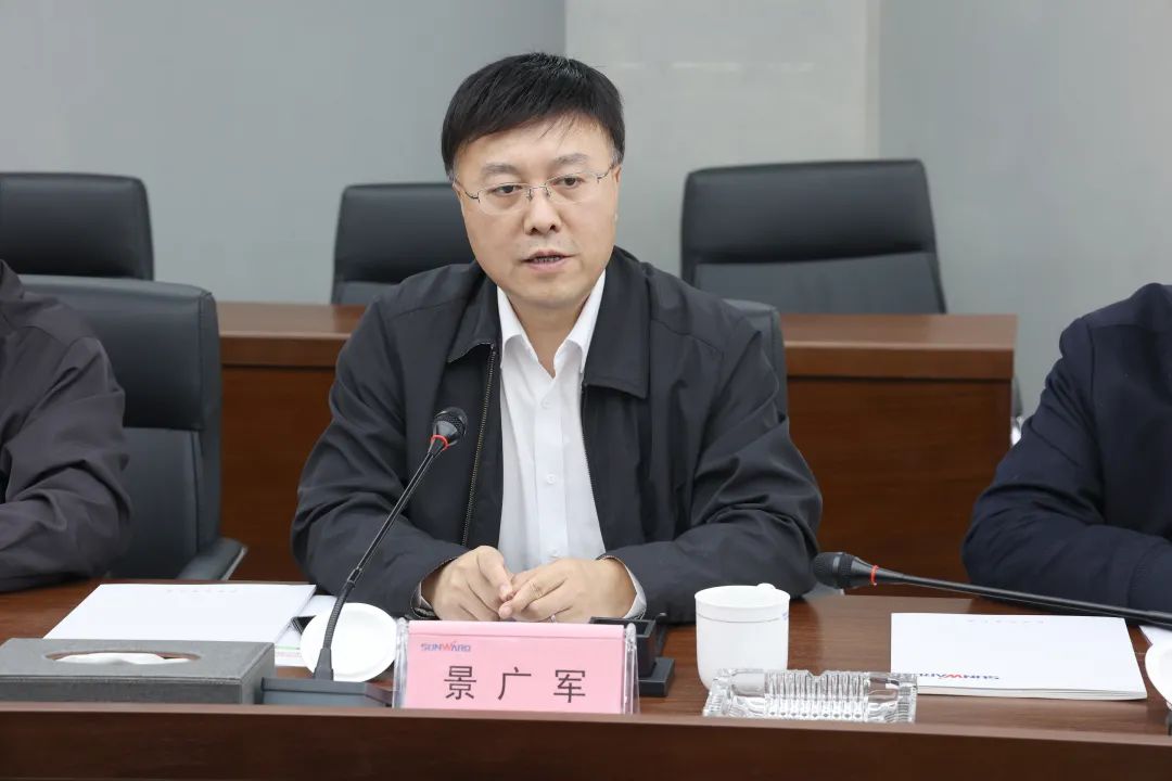 昭通工控总经理景广军调研银河集团9873cm智能