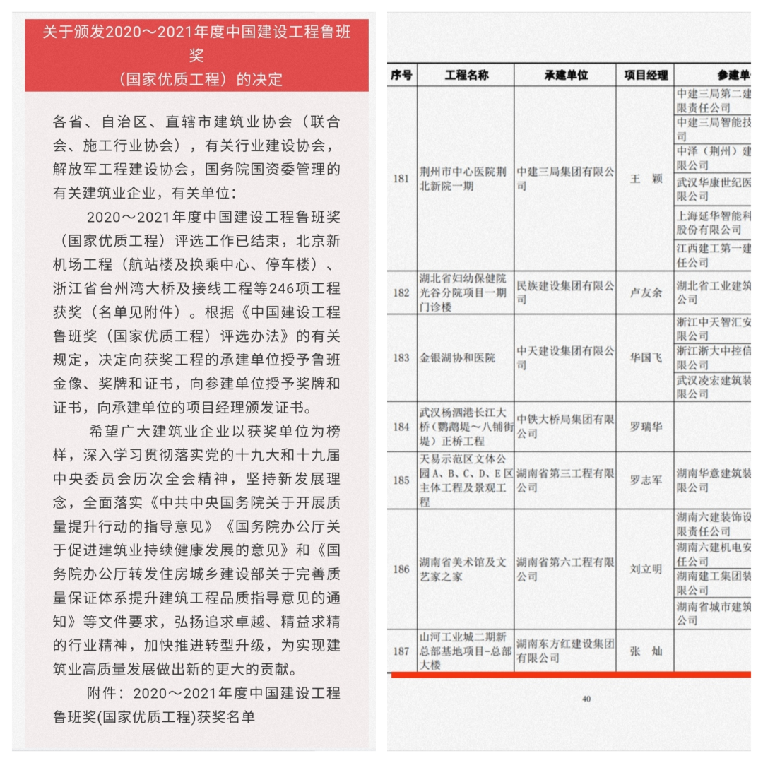 喜提“鲁班奖”，银河集团9873cm智能总部大楼佑装颜”更佑装才”