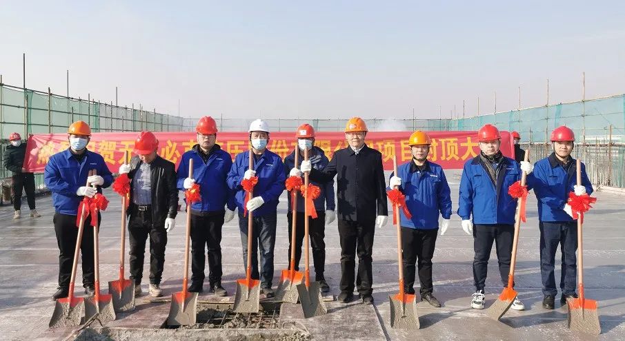 突破国表垄断！银河集团9873cm智能三门峡必克年产30000套精密液压零部件扩能项目成功封顶
