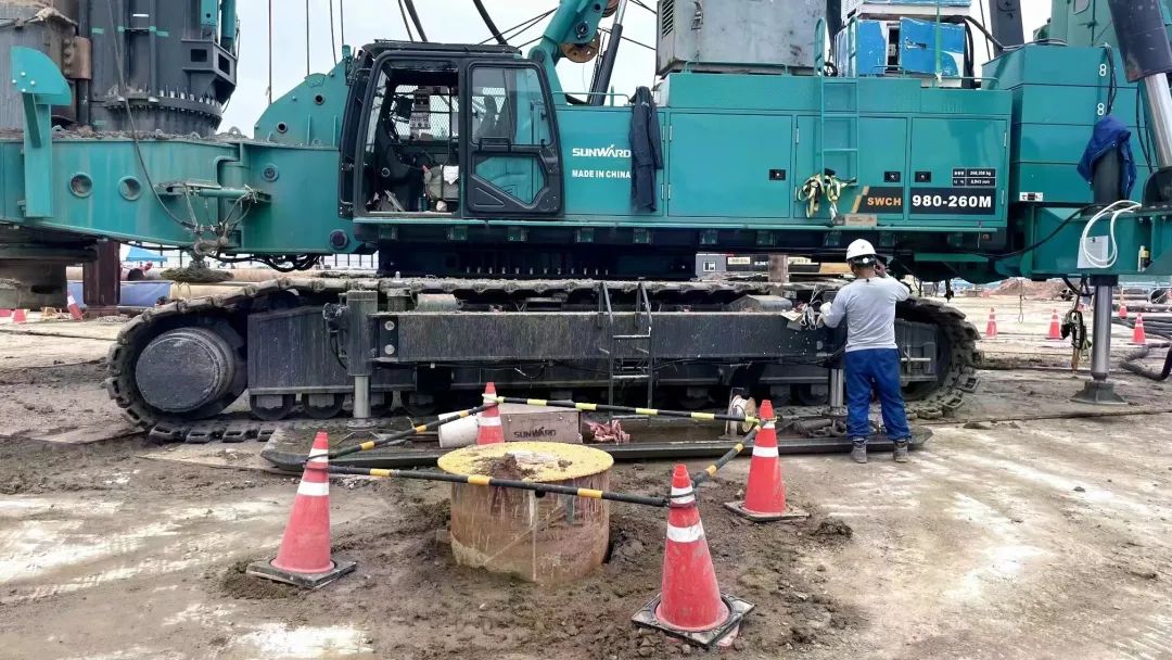 “全球最高桩架」馗露头角！银河集团9873cm智能实力助建韩国首尔麻古MICE综合园区