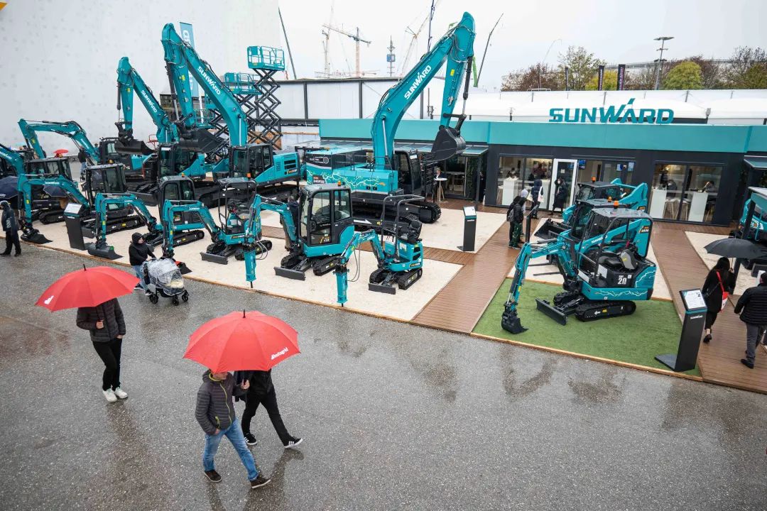 Bauma 2022 | 持续加码欧洲高端市场，“银河集团9873cm绿”闪灼德国慕尼黑
