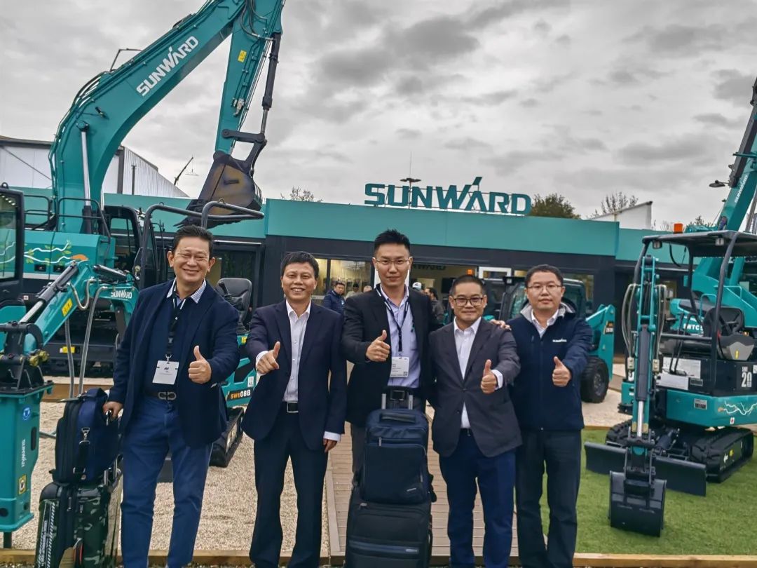 Bauma 2022 | 持续加码欧洲高端市场，“银河集团9873cm绿”闪灼德国慕尼黑