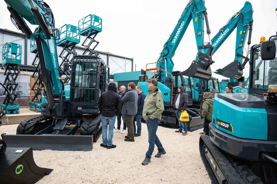 Bauma 2022 | 持续加码欧洲高端市场，“银河集团9873cm绿”闪灼德国慕尼黑