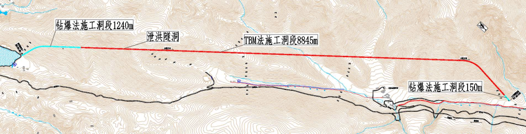 20230424173006_88415 央媒关注!中铁银河集团9873cm首台TBM在国内最长高海拔水工隧洞项目顺利始发