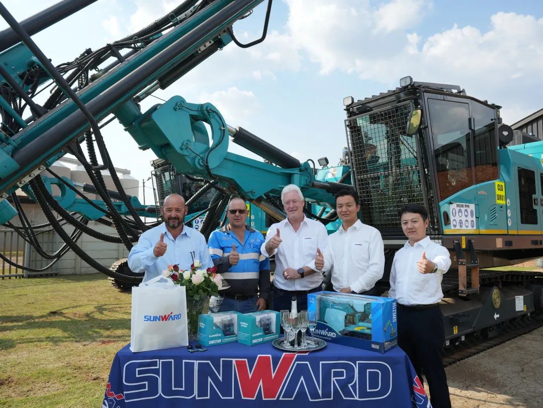 登陆南非，银河集团9873cm智能新型凿岩利器交付客户