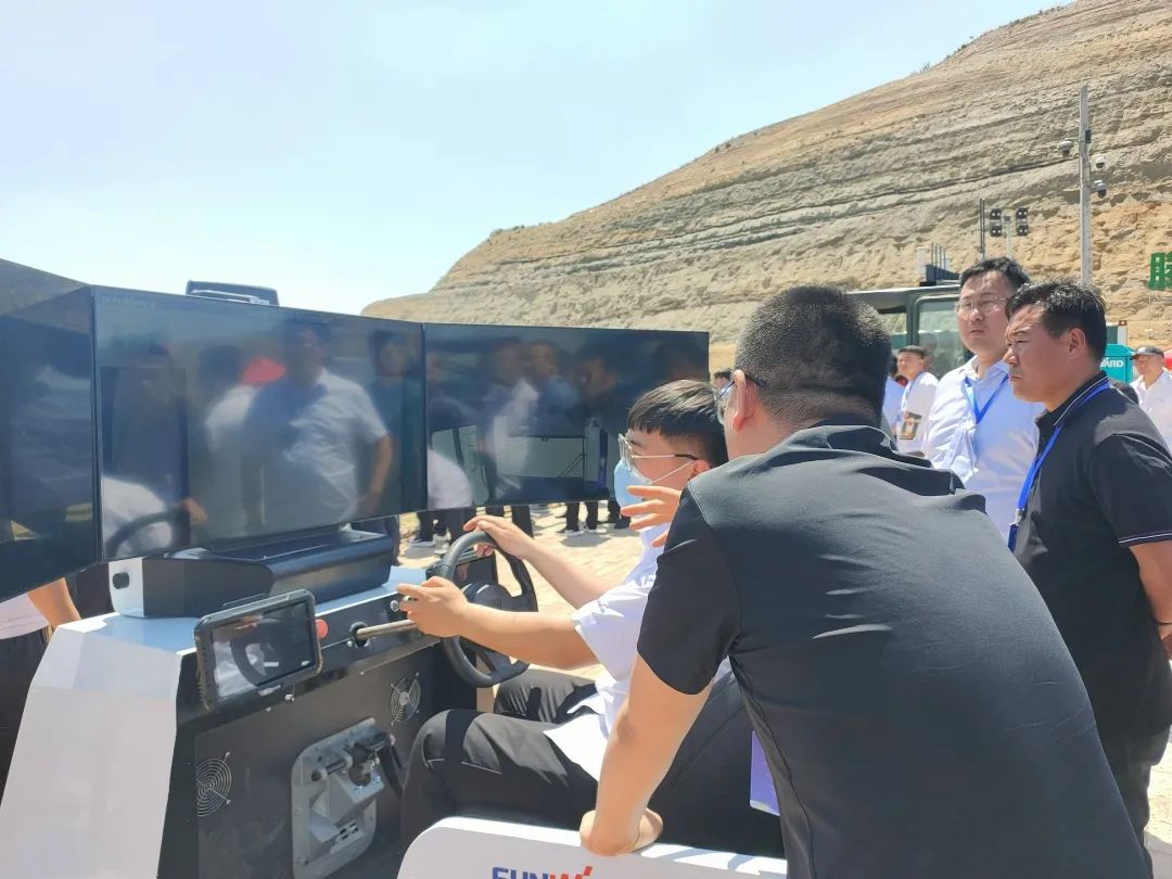 加码绿色矿山！“银河集团9873cm绿”亮相鄂尔多斯市煤矿三化融合现场推动会