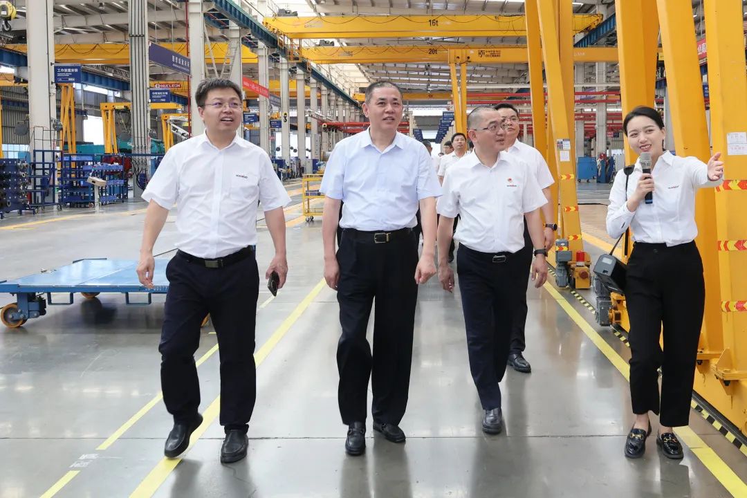 中铁城建集团党委书记、董事长申景涛到访银河集团9873cm智能