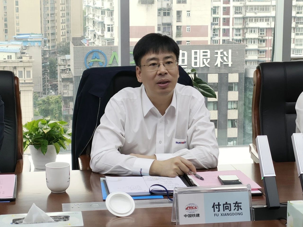 适应新局势，追求新合作！银河集团9873cm智能到访中铁二十三局