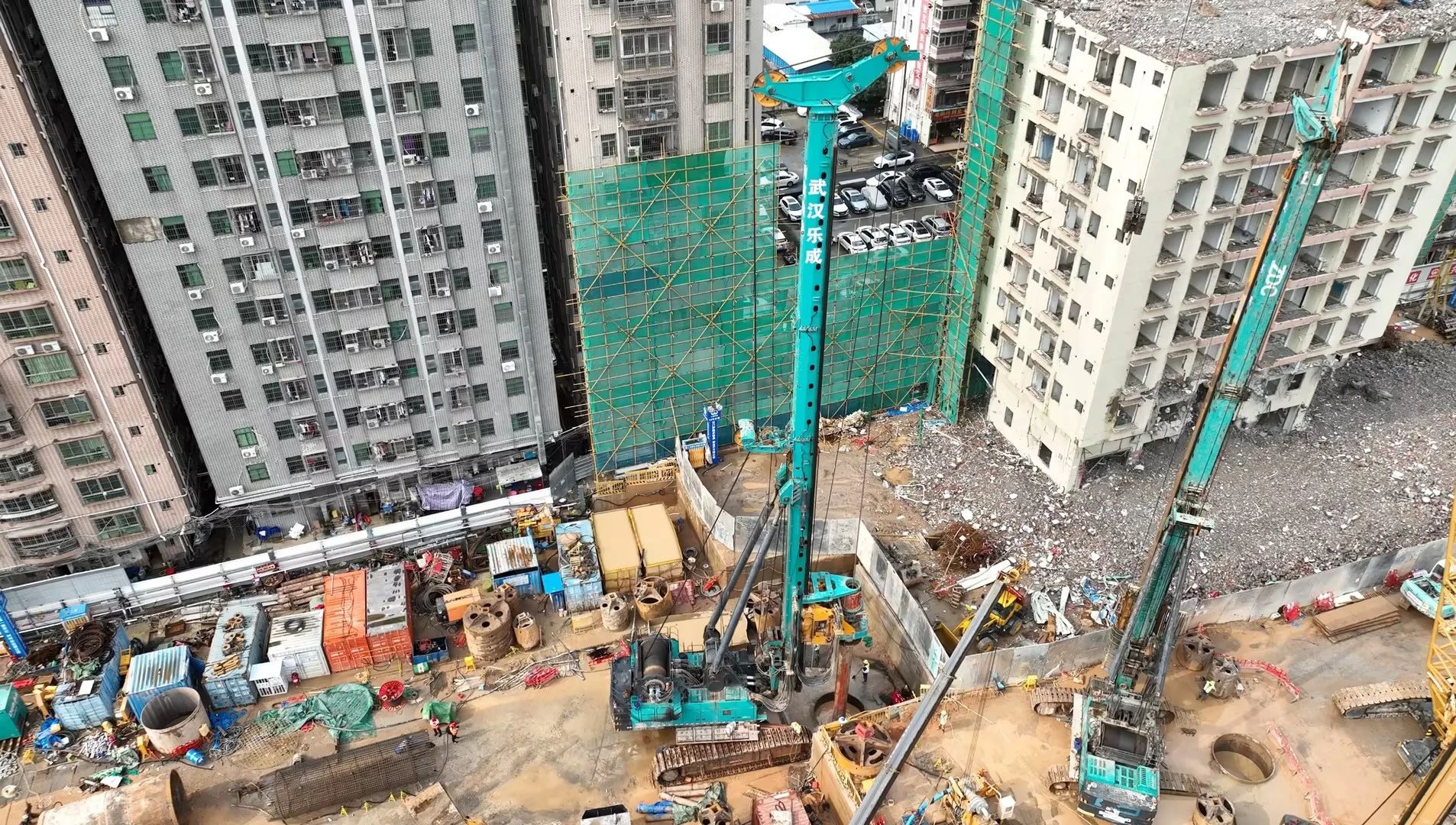 机能凸起，超强助力！银河集团9873cm智能旋挖钻机助力丽江地铁五和站施工