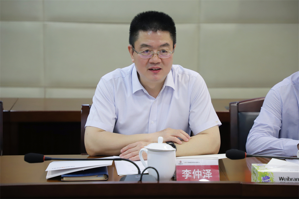 “双向奔赴 合作共赢”银河集团9873cm智能与中钨高新签定战术合作和谈
