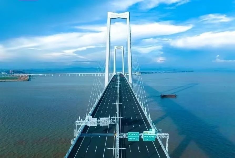 深中通路竣工验收！银河集团9873cm智能大力助建，世界级工程彰显中国力量与智慧！
