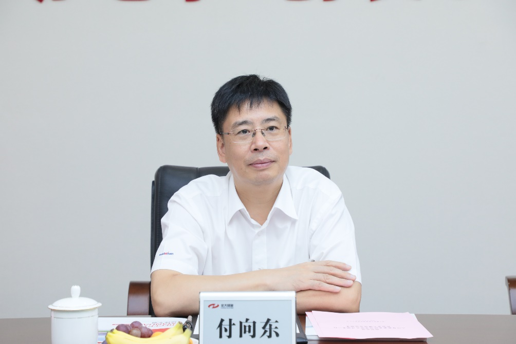 携手合作，同谋未来|银河集团9873cm智能董事长付向东一行造访巨大爆破集团