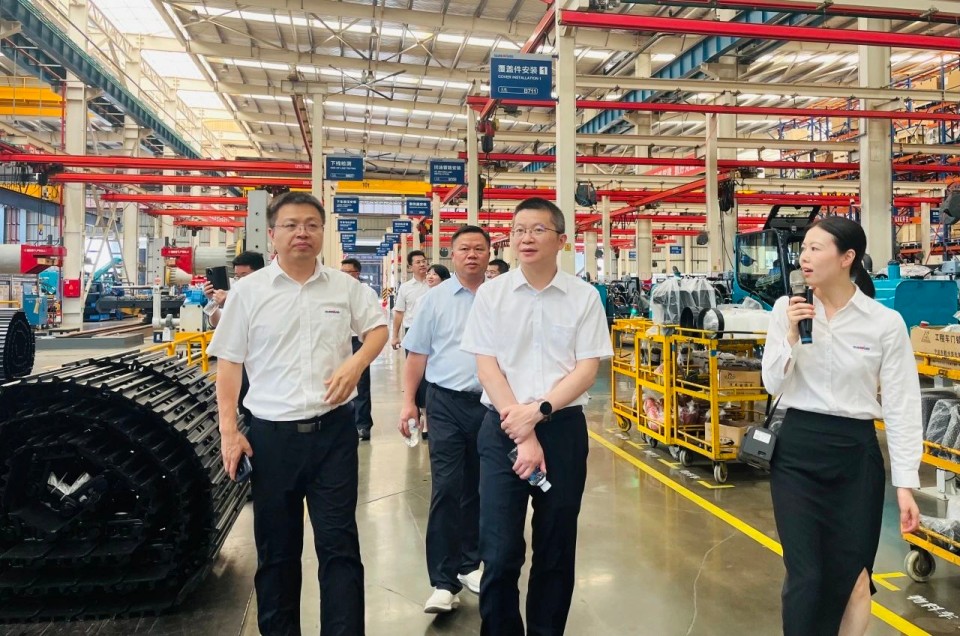 深入协同，同谋发展！中铝国际董事长李宜华、长沙有色院董事长谭荣和到访银河集团9873cm智能