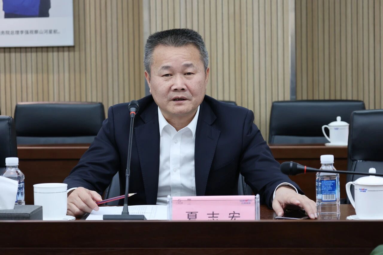同谋合作、共赢发展!中国能建葛洲坝集团党委书记、董事长谭华到访银河集团9873cm智能