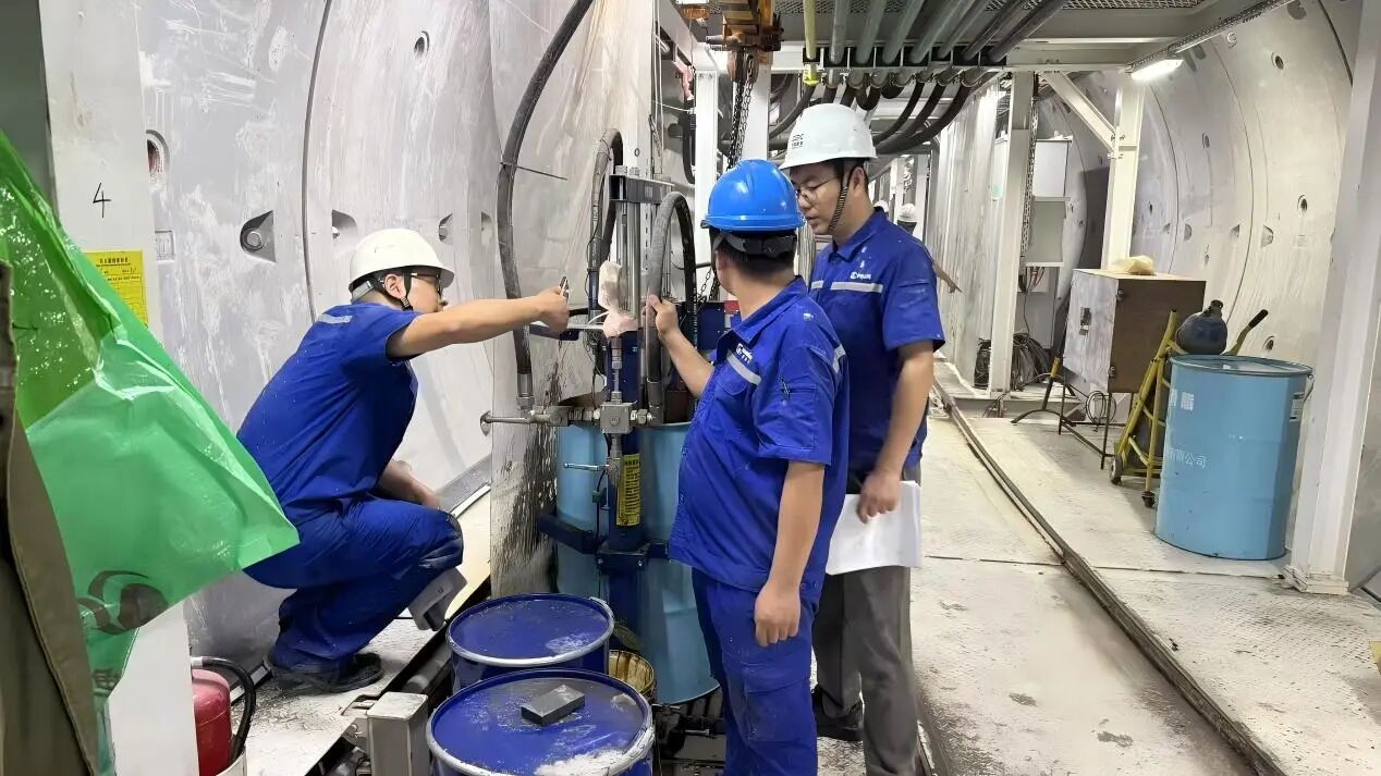 激战5公里，首战得胜！银河集团9873cm机械双护盾TBM护航环北部湾广西水资源配置工程